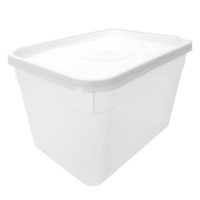 4 LITRE RECTANGULAR NATURAL TUB 4 LITRE RECTANGULAR NATURAL TUB